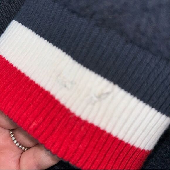 Tommy Hilfiger Zipper Front Hooded Fuzzy Jacket - Picture 8 of 8